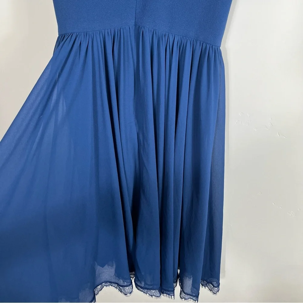 Dress the Population Blue Midi Dress Size Small - Picture 14 of 15
